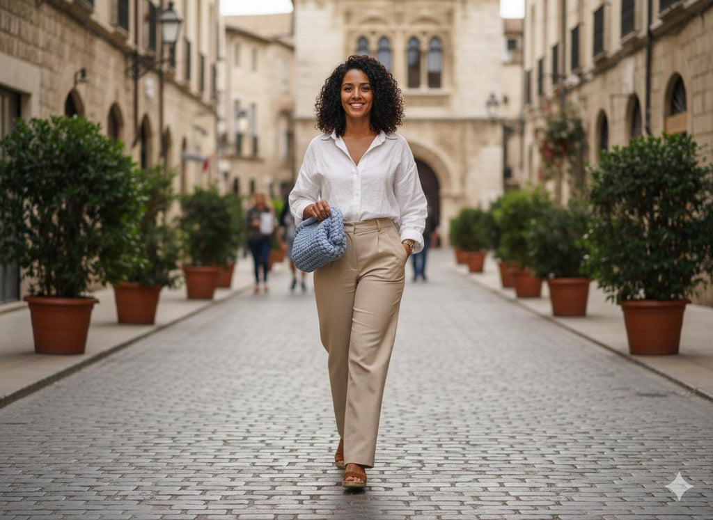 Mini sac crocheté à la main - Accessoire fait main